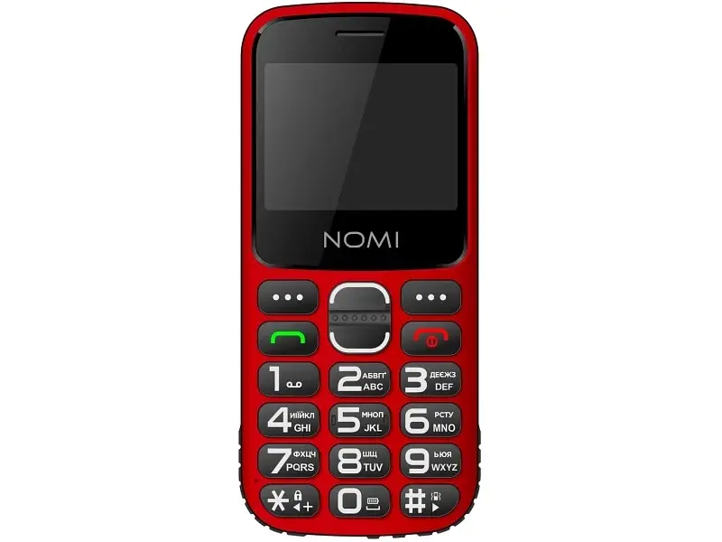 Мобільний телефон Nomi i2320 Red - фото 2