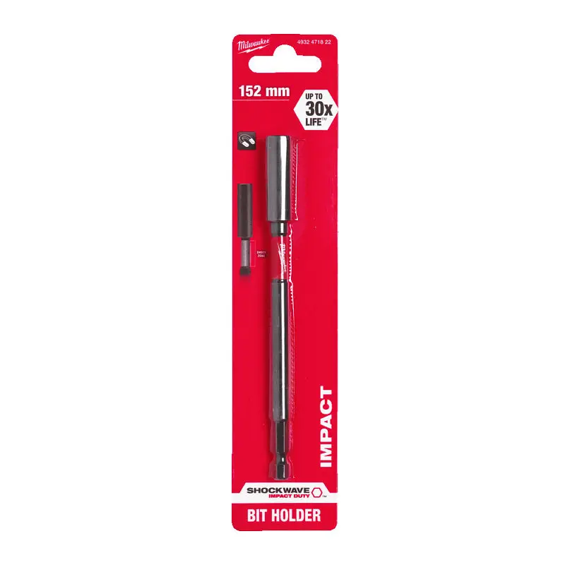 Утримувач для біт магнітний ShW 1/4'' Hex MILWAUKEE, 152мм - фото 2