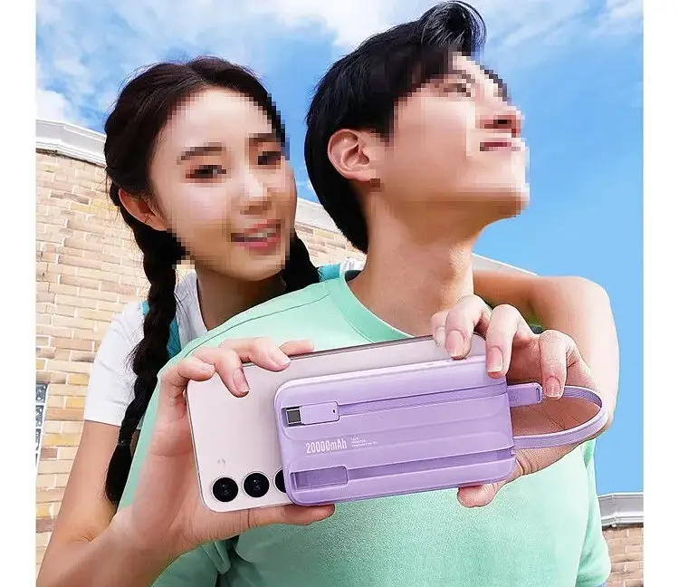Power Bank Baseus Comet Series 10000mAh 30W (P10022508512-00) (PPMD10C) 2USB-C cable Purple CN - фото 4