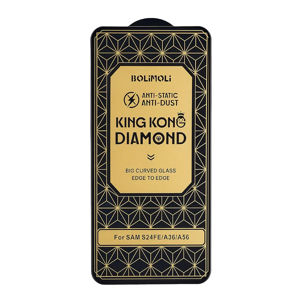Захисне скло KingKong Diamond Glass Samsung A37/A57 Black