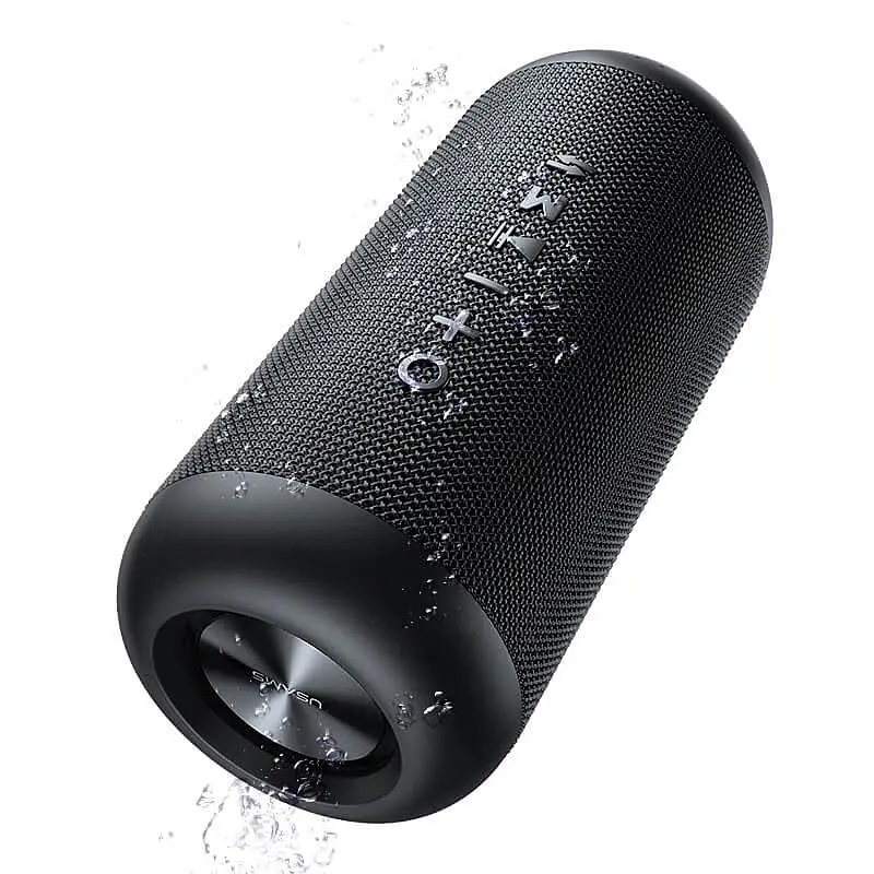 Портативна акустика Usams Portable Outdoor Wireless Speaker YX Series US-YX008 IPX6 10W чорна - фото 2