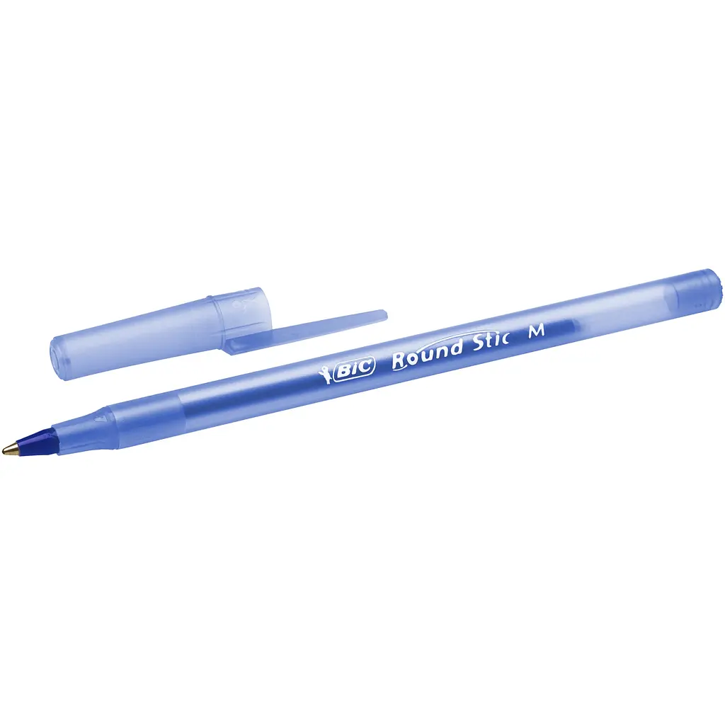 Ручка кулькова BIC Round Stic Classic 4 шт. синя (944176) - фото 4