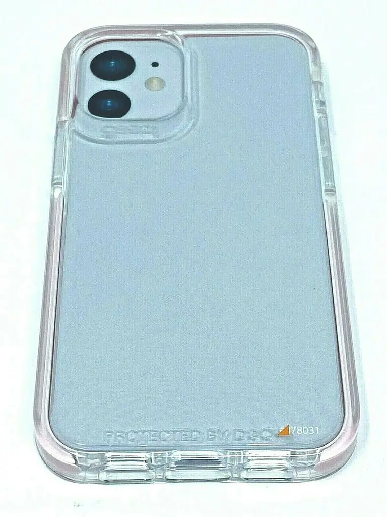 Протиударний прозорий чохол Gear4 Piccadilly D3O для iPhone 12 Mini (5.4") Pink + Transparent - фото 5