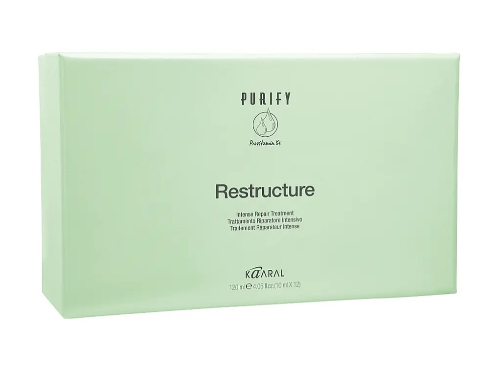 Інтенсивно-відновлюючий комплекс з провітаміном B5 Kaaral Purify Restructure 10 мл - фото 2