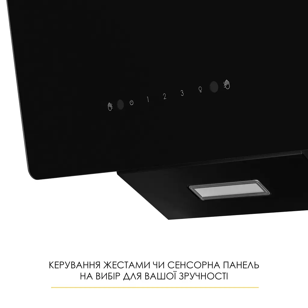 Витяжка декоративна похила Weilor Aura Wds 53 Black - фото 9