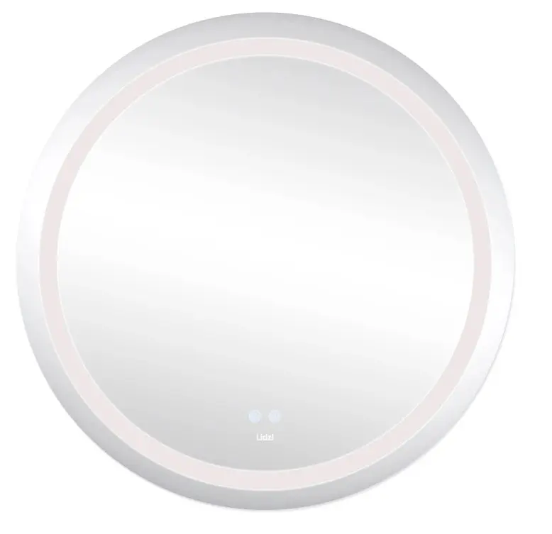 Дзеркало Lidz Aria (AR1) кругле з LED-підсвічуванням Touch, антизапотіванням, диммером, регулюванням яскравості LD78LR800 - фото 3