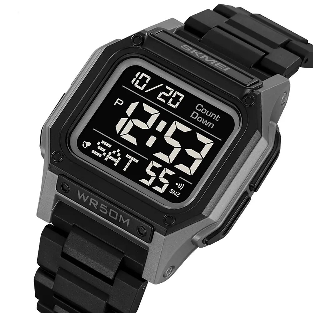 Наручные часы мужские 2264BKGYBK Black-Grey-Black Skmei acs0030088 - фото 3