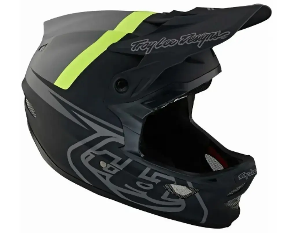 Велошлем Troy Lee Designs D3 Fiberlite Slant Grey L (1106-198744024) - фото 5