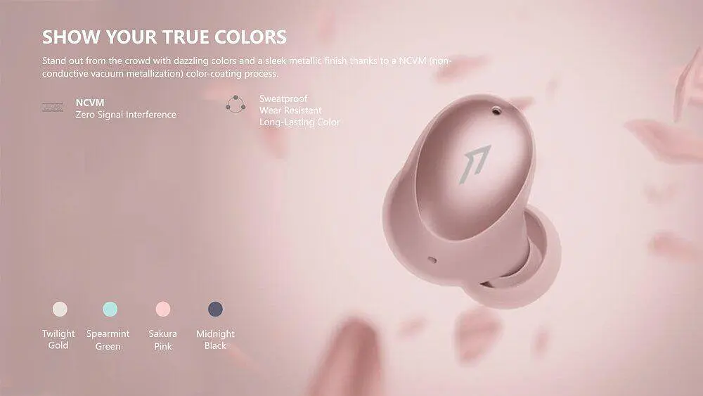 Наушники беспроводные 1MORE ESS6001T ColorBuds TWS Headphones розовые - фото 5