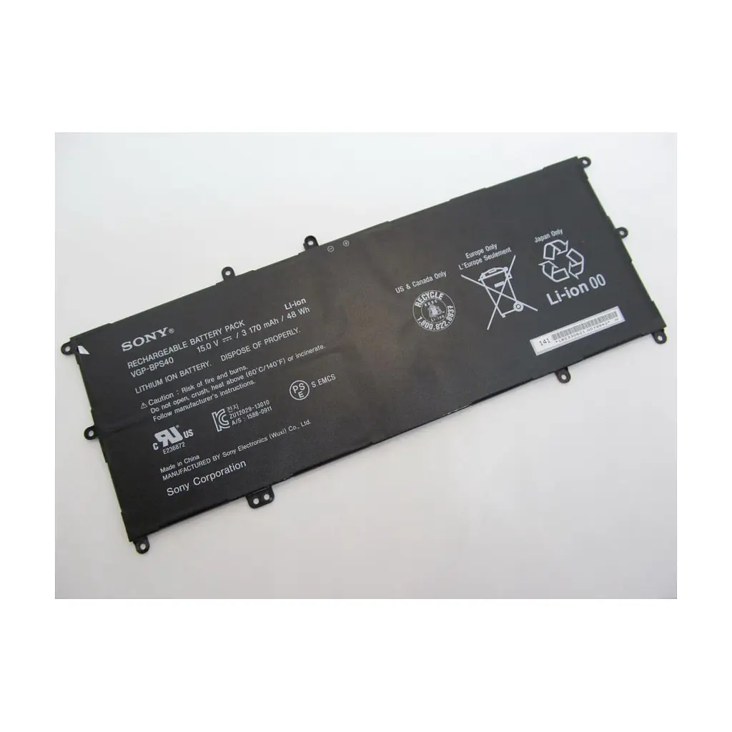 Акумулятор до ноутбука Sony VGP-BPS40, 3170mAh (48Wh), 4cell, 15V, Li-ion (A47249) - фото 2