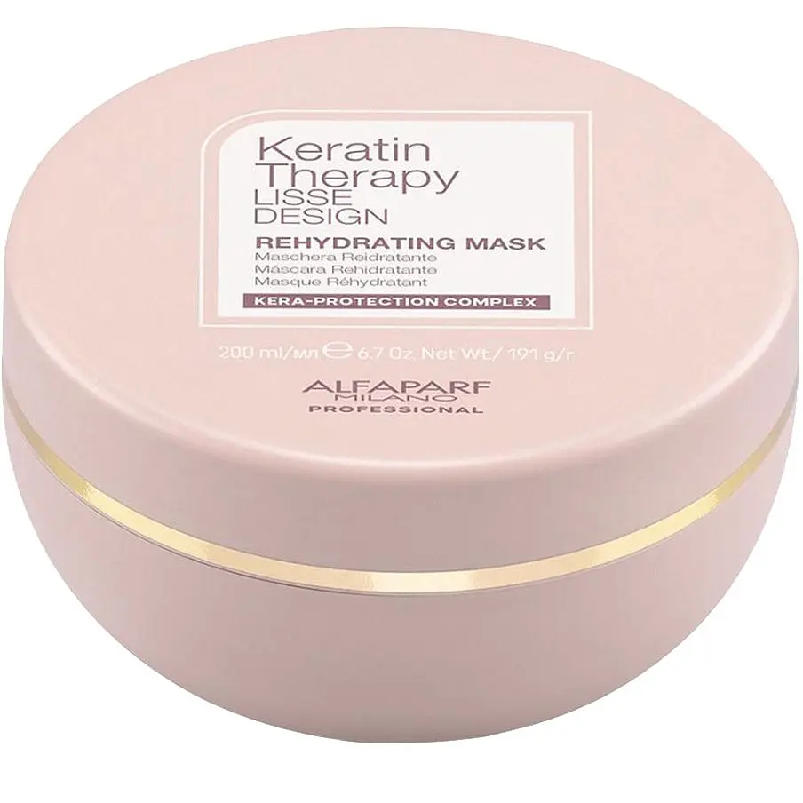 Маска для волосся Alfaparf Milano Lisse Design Keratin регідруюча 200 мл