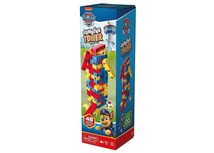 Настольная игра Danko Toys Дженга Щенячий патруль (Jenga Paw Patrol) (англ.) (SM98270/6066828) - фото 2