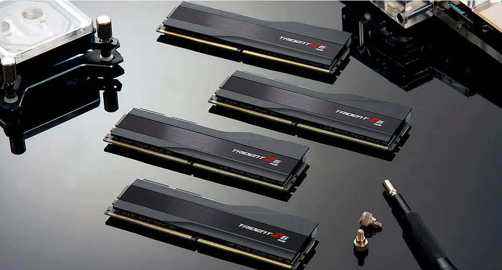 Модуль пам'яті DDR5 G.Skill Trident Z5 RGB 2x32GB 6000MHz Black (F5-6000J3040G32GX2-TZ5RK) [102616] - фото 6