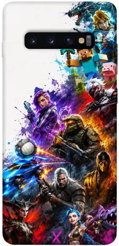 TPU чохол Demsky Gameverse для Samsung Galaxy S10+