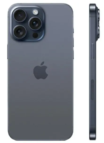 Смартфон Apple iPhone 15 Pro 128GB Blue Titanium Seller Refurbished - фото 2