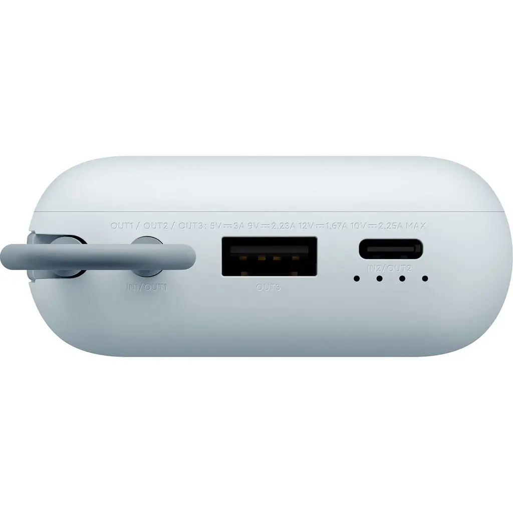 Внешний аккумулятор Xiaomi Power Bank Integrated Cable 10000mAh 22.5W Blue (BHR9073GL) [120796] - фото 6