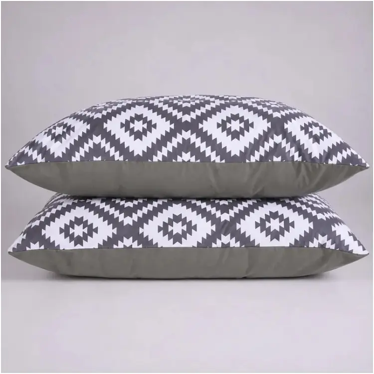 Подушка MirSon Сolor Fun Line Silver Geo Zebra EcoSilk (2200014312160) - фото 2