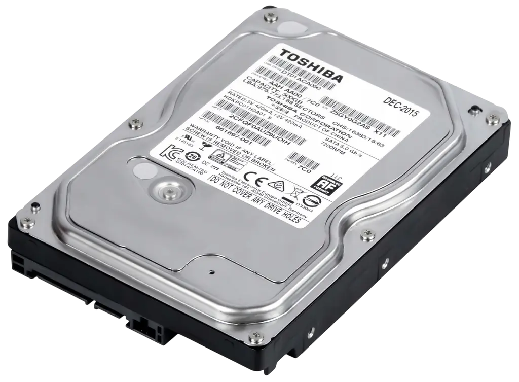 Жёсткий диск 3.5" Toshiba 500GB (DT01ACA050) Б/У - фото 2