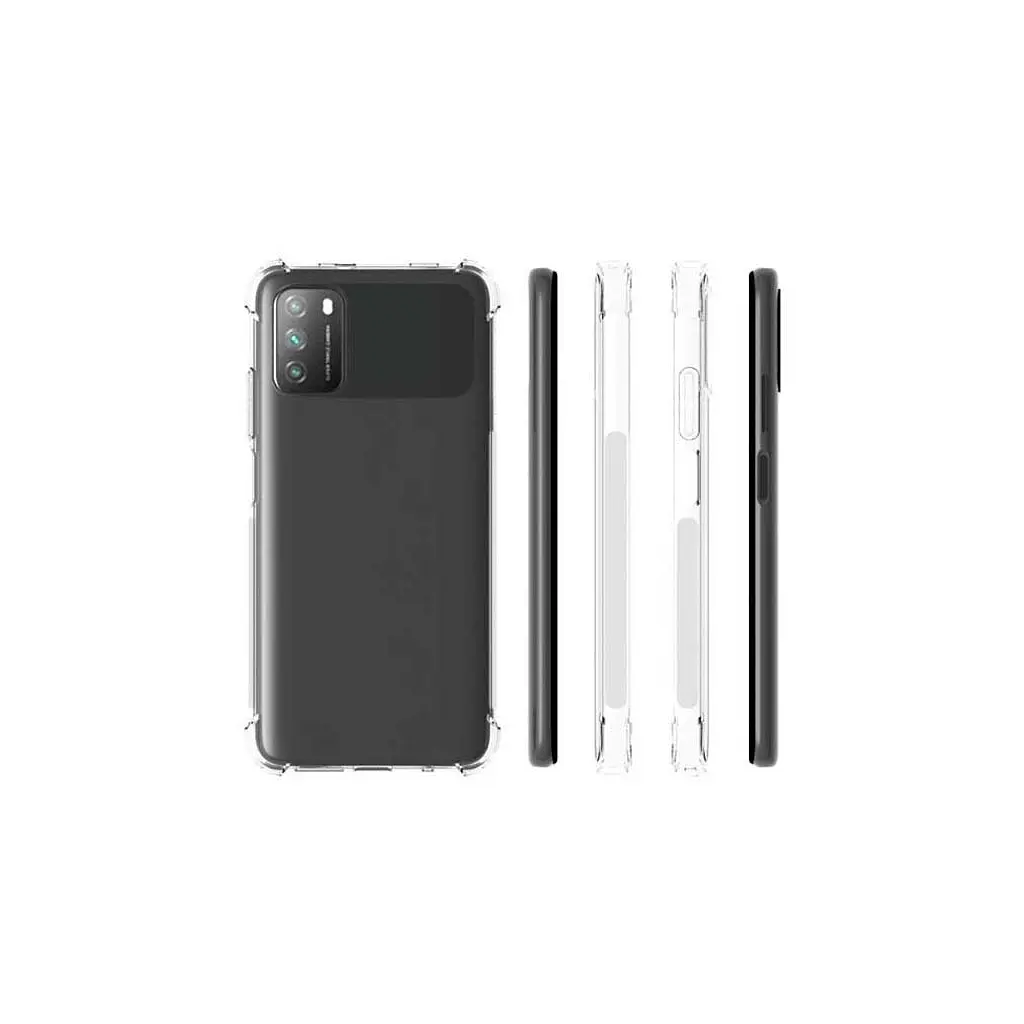 Чохол до мобільного телефона BeCover Anti-Shock Xiaomi Poco M3 Pro Clear (706973) - фото 2