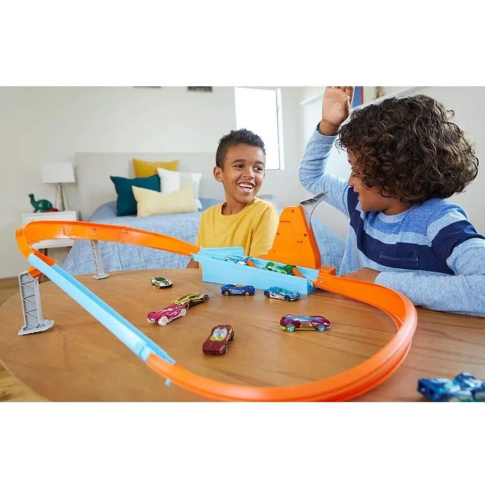 Трек Hot Wheels Rapid Raceway Champion Play Set Чемпион круга (GJM75) - фото 5