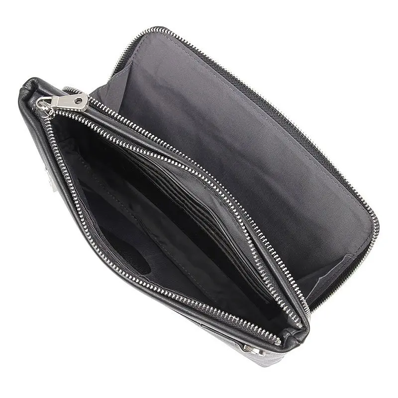 Чоловіча шкіряна барсетка Vintage 25,5х17х6 см acs0016992 - фото 8