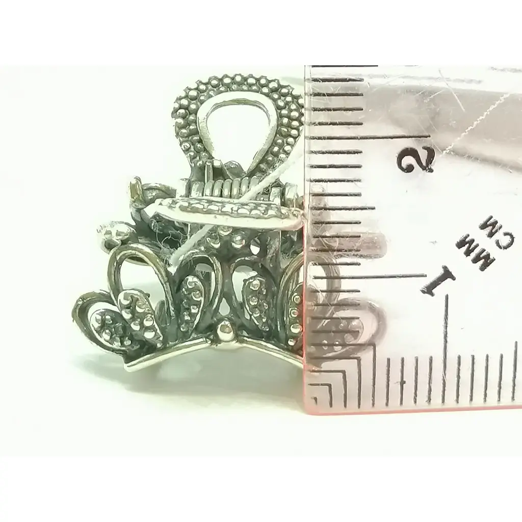 Срібна шпилька для волосся Ірій. 9306 - фото 5