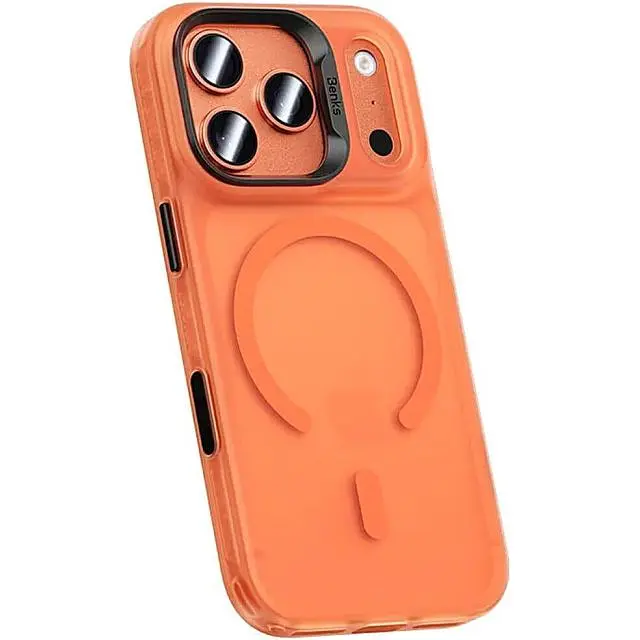 Чохол Benks Lucid Armor with MagSafe для Apple iPhone 17 Pro Orange [156155] - фото 3