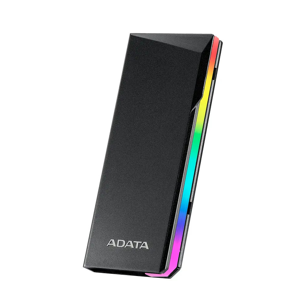Зовнішній карман для накопичувача A-DATA EC700G для SSD M.2 PCIe/SATA USB3.2 Gen2 Type-C Чорний