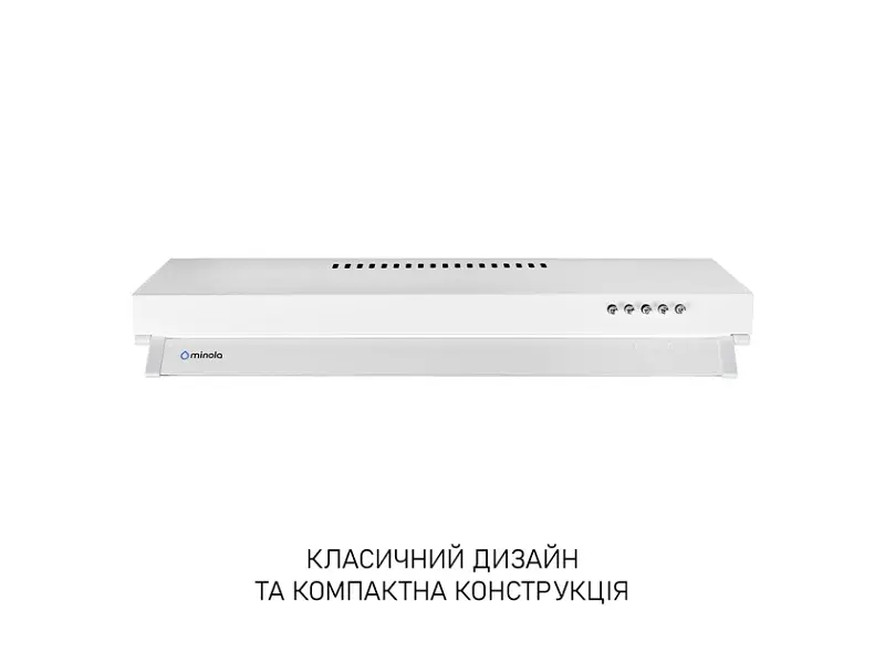 Витяжка пласка Minola HPL 633 WH - фото 10