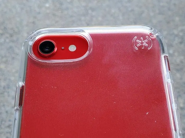Чохол прозорий протиударний Speck Presidio Clear для iPhone 6/6S/7/8/SE 2020/2022 2/3 Gen Crystal Clear - фото 4