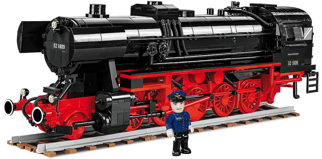 Конструктор Cobi Локомотив DR BR Class 52 масштаб 1:35, 1723 деталі (COBI-6283) - фото 3