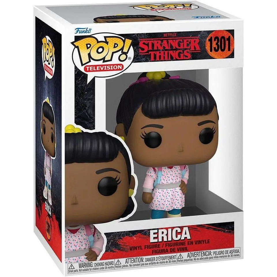 Фігурка Фанко Поп Дуже дивні справи Еріка Funko Pop Stranger Things Erica 10 см ST E 1301 - фото 3