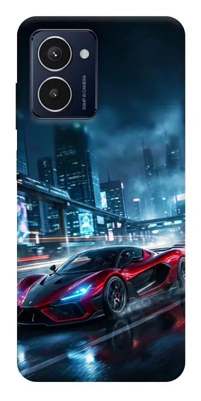 TPU чохол Demsky Red sport car для HMD Pulse Pro