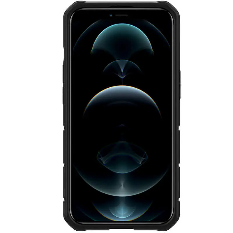 TPU+PC чохол Nillkin CamShield Armor no logo (шторка на камеру) для Apple iPhone 13 Pro Max (6.7) Синій - фото 2