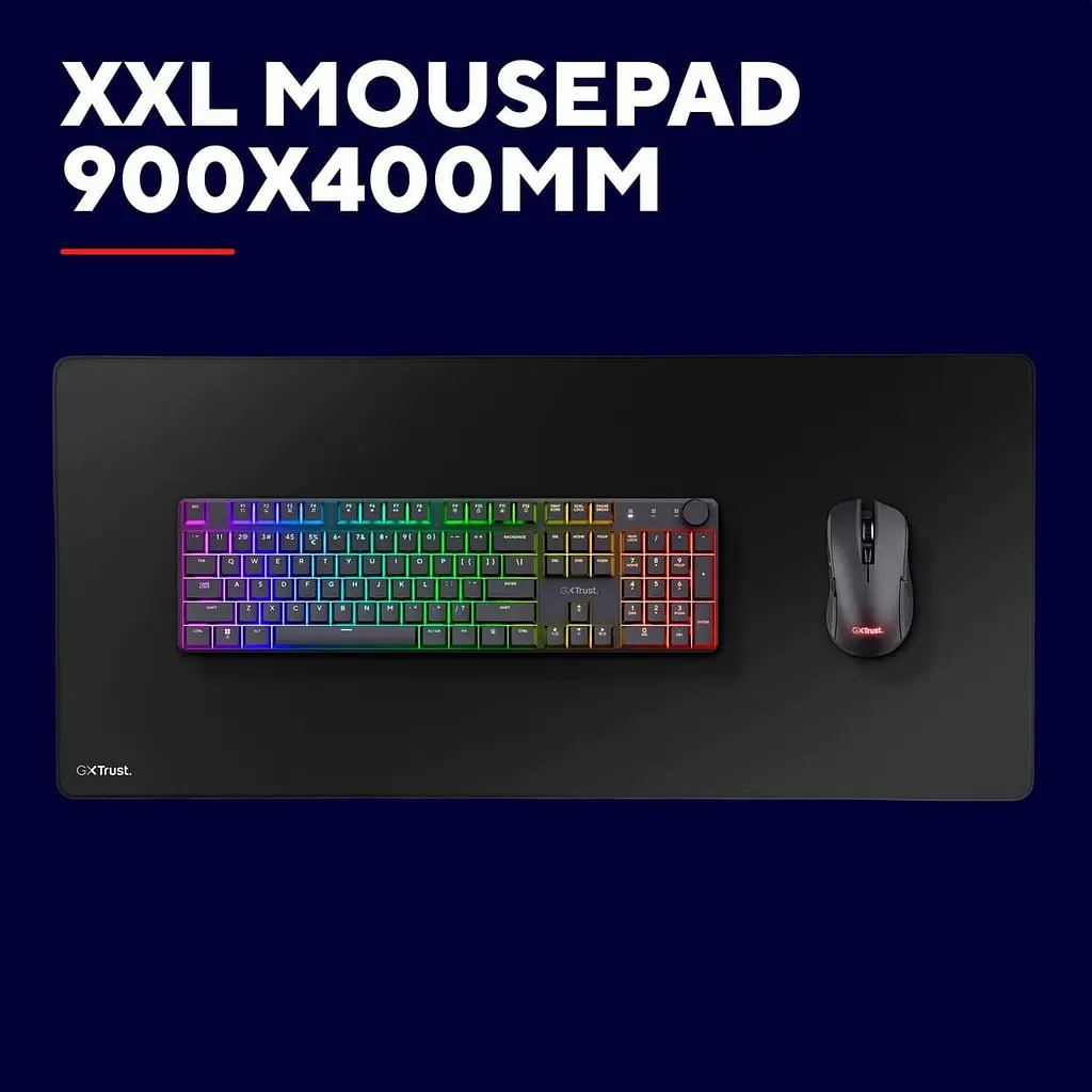 Ігрова поверхня Trust GXT 759 XXL (900x400x3мм) Black (25595_TRUST) - фото 7