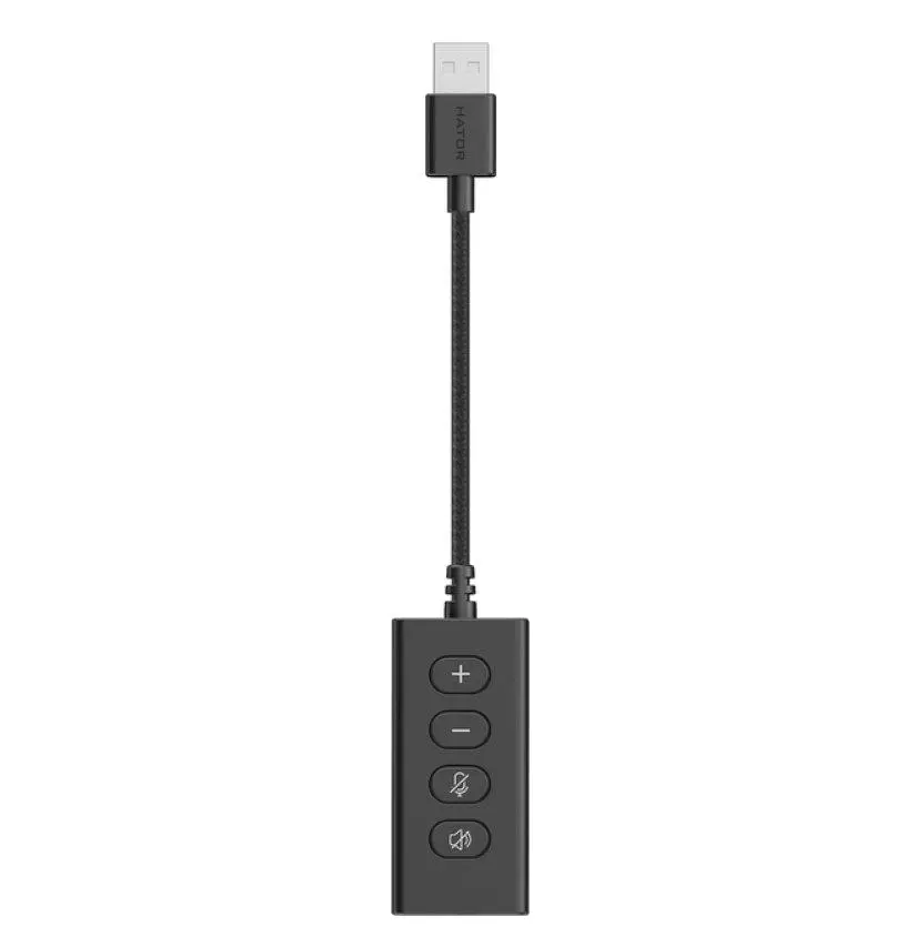 Ігрові навушники з мікрофоном Hator HTA940B Hypergang 2 USB 7.1 Black - фото 7