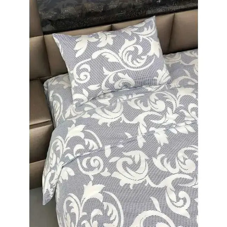 Комплект постільної білизни ARCLOUD Євро 200*220 Venzel blue (2,20м) 75 г/м2 (2н 57) полікотон