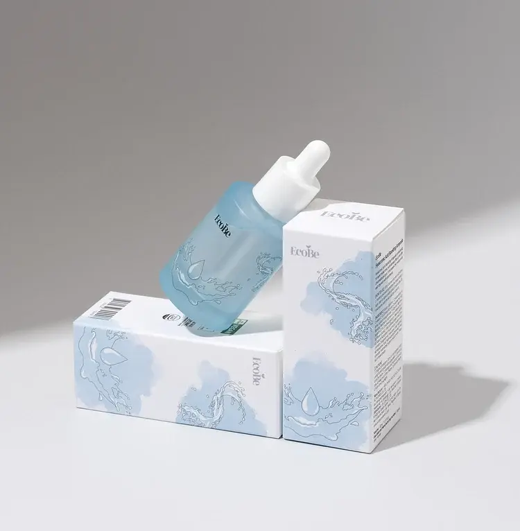 Сироватка для обличчя EcoBe Eco Be Hyaluronic Acid Boosting Ampoule з гіалуроновою кислотою 30 мл - фото 4