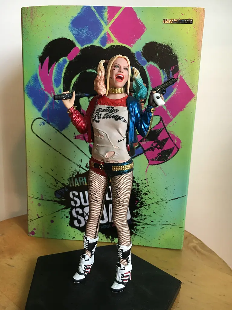 Статуетка Iron Studios Suicide Squad Harley Quinn Загін Самогубців Харлі Квінн 16 см SS10.059 - фото 8