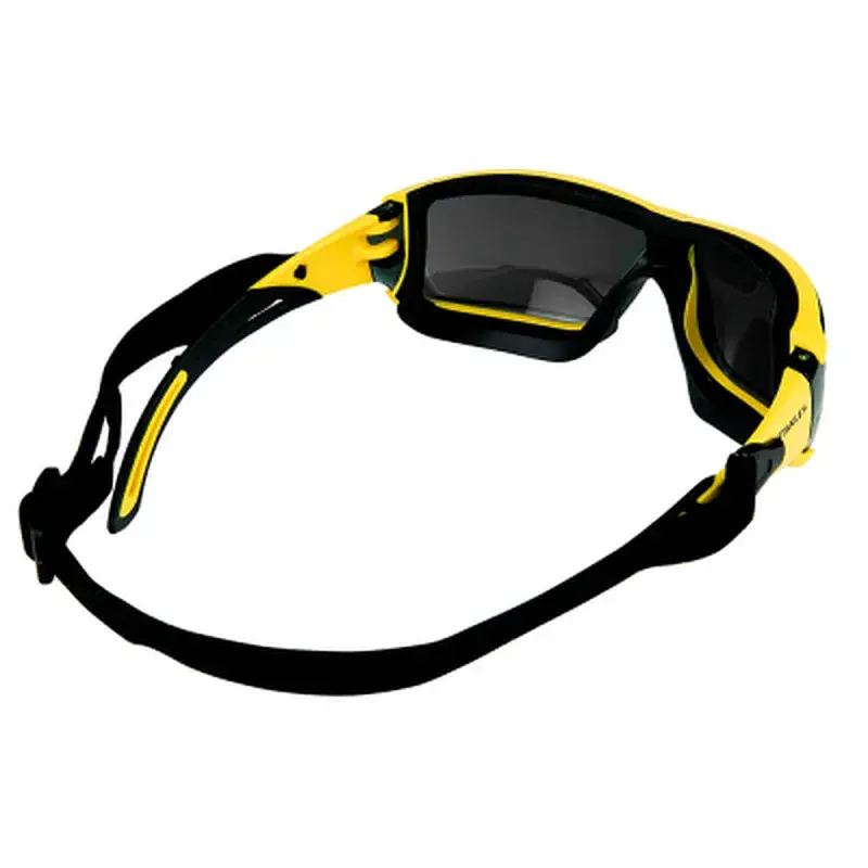 Захисні окуляри Stanley Rubber Gasket, тоновані, полікарбонатні, з м'якими гумовими дужками (SYE15-21D) - фото 5