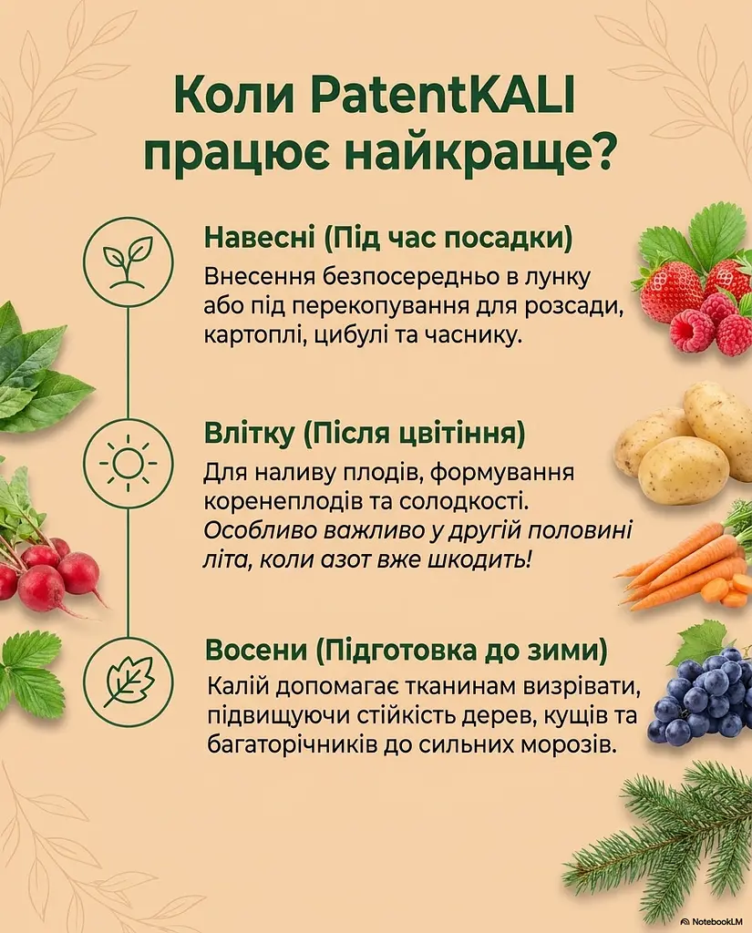 Природне калійно-магнієве гранульоване добриво Patent KALI (Патент Калій) 1 кг - фото 7