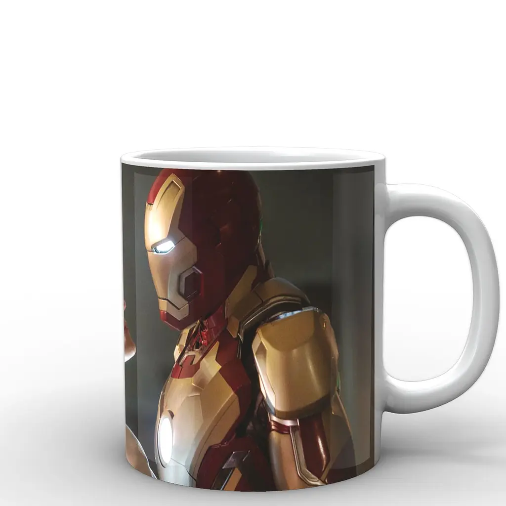 Кухоль GeekLand Залізна Людина Iron Man Пеппер та залізна людина IM.02.077 330 мл білий - фото 3