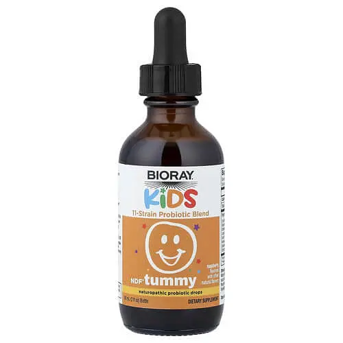 Пробіотики та Ензими для дітей Kids NDF Tummy 11-Strain Probiotic Blend 60 ml Bioray vit0005088 - фото 3