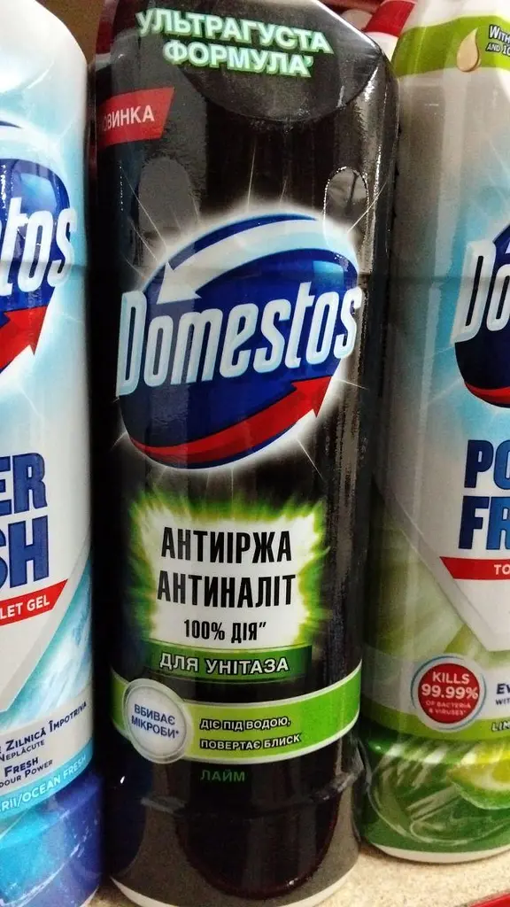 Засіб для чищення унітазу Domestos Green Lime 750 мл, Доместос Грін Лайм - фото 2