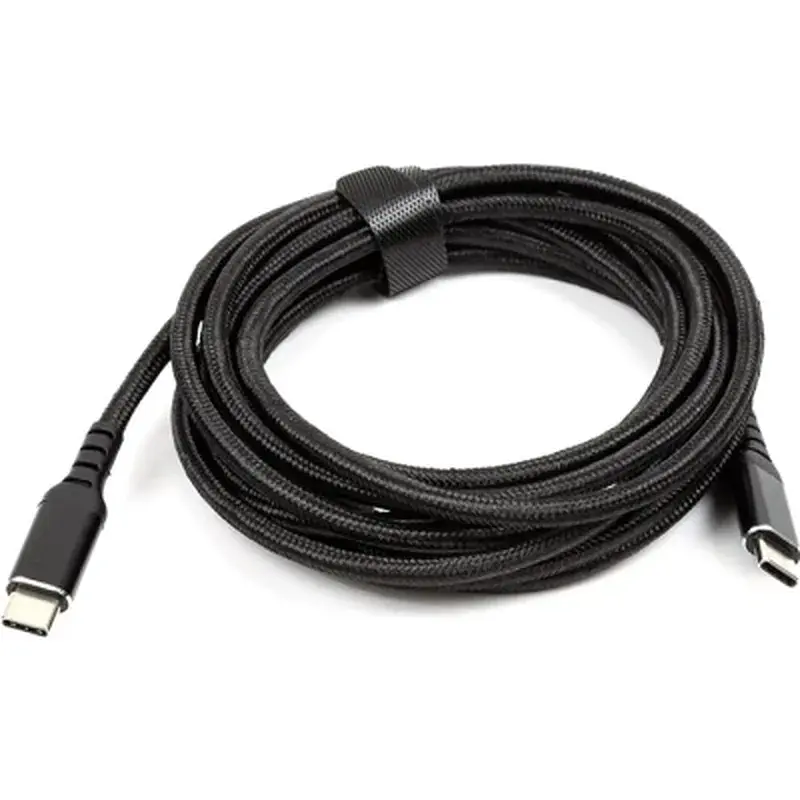Дата кабель USB-C to USB-C 3.0m PD60W black San Guan (CA914104) - фото 2