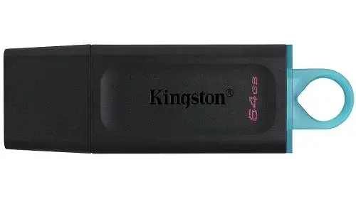 Флеш-накопичувач USB 64Gb DataTraveler Exodia, Black/Teal, USB 3.2 Gen 1 (DTX/64GB) Kingston teh0029075 - фото 2