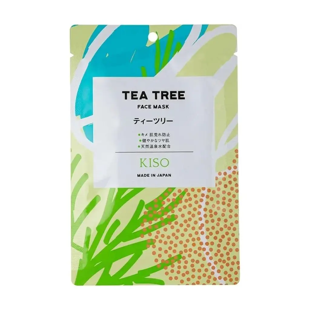Маска для обличчя Kiso Care Tea Tree Face Mask (4580050290829)