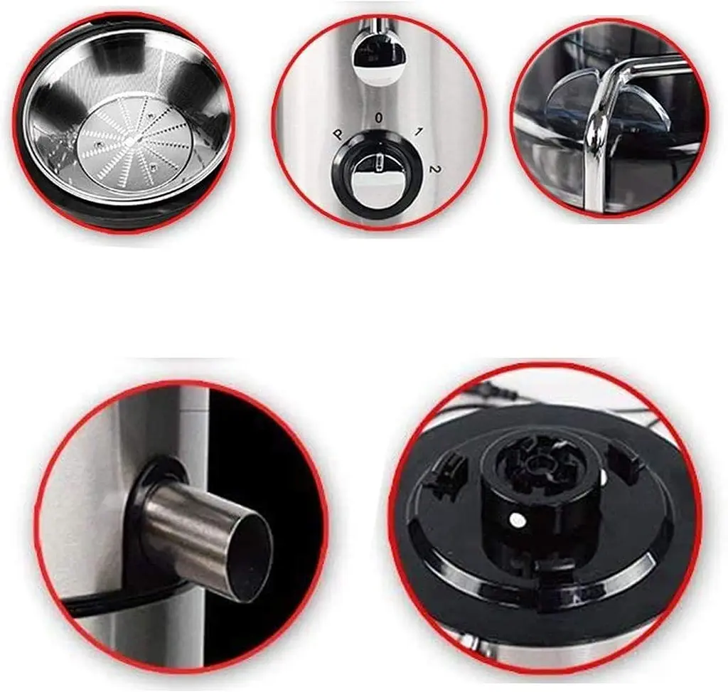 Соковижималка електрична DMS Power Juicer 1000 W Jr-1 - фото 5