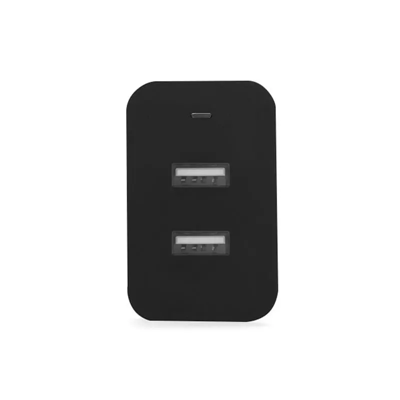 Мережевий зарядний пристрій ColorWay AutoID (2USBx2.4A) Black (CW-CHS016-BK) - фото 4