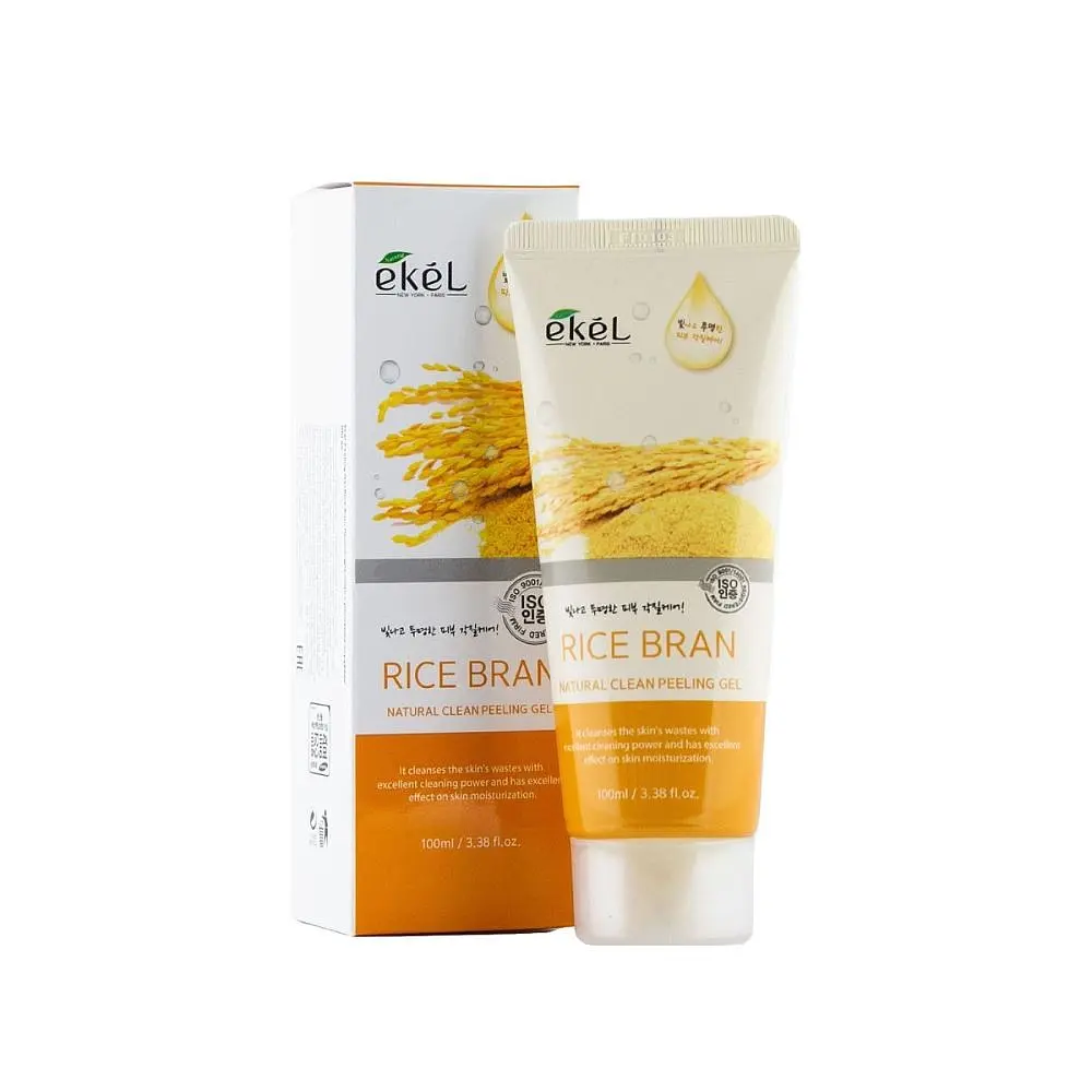 Гель-пілінг для обличчя Ekel Rice Bran Peeling Gel з рисом